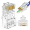 Vention Cat.5E UTP RJ45 Modular Plug Transparent 100 Pack – VEN IDBR0-100