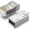 Vention Cat.6 UTP RJ45 Modular Plug Transparent 100 Pack – VEN IDDR0-100