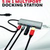 Light Wave LW-DOCK-51A /5-in-1 USB-C Docking Station.