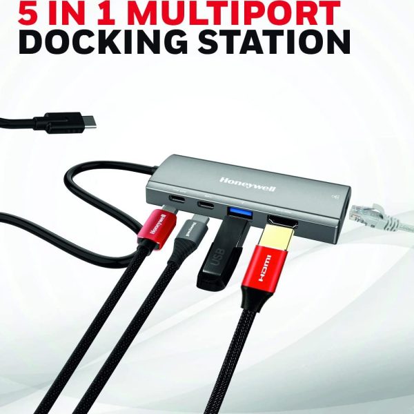 Light Wave LW-DOCK-51A /5-in-1 USB-C Docking Station.