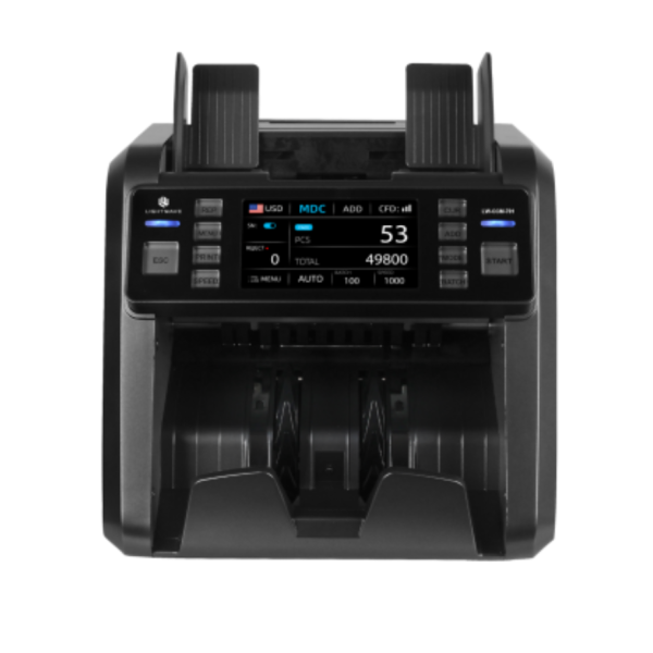 Light Wave LW-CCM-701 Touch screen cash counting machine.