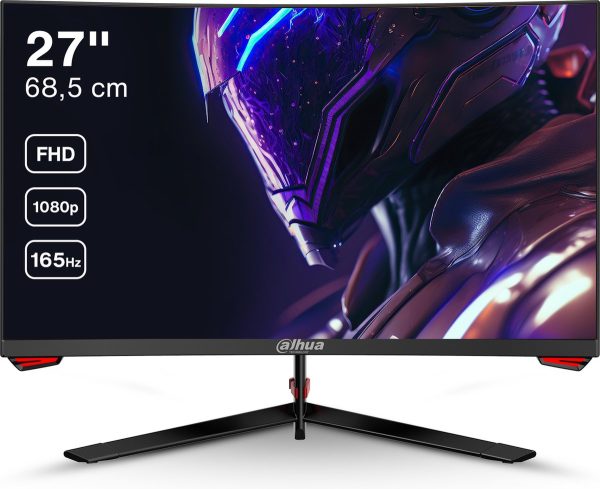 "Dahua E230C 27’’ FHD  1920x1080 Curved Gaming Monitor