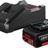 bosch 1 x GBA 18V 4.0Ah + GAL 18V-40 Professional Starter Set