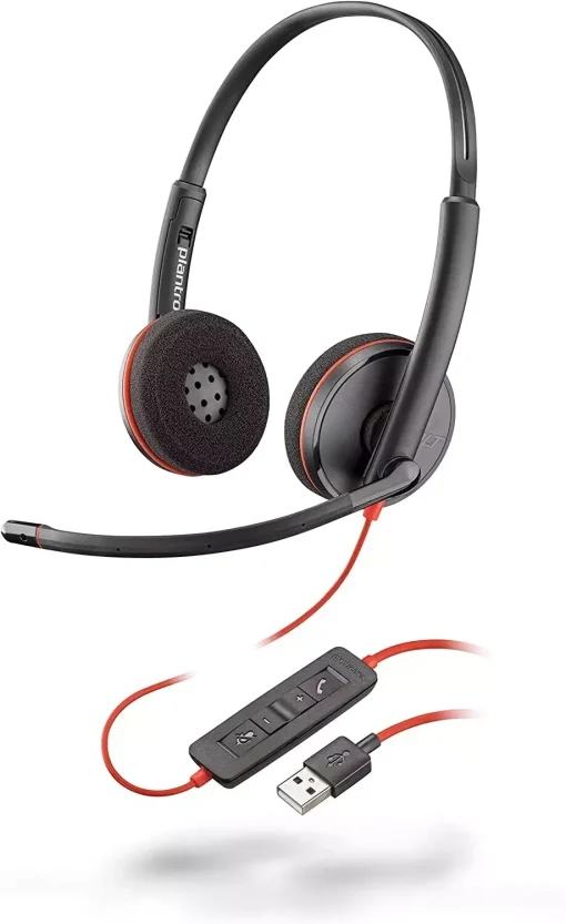 POLY BLACKWIRE 3220 STEREO USB-C