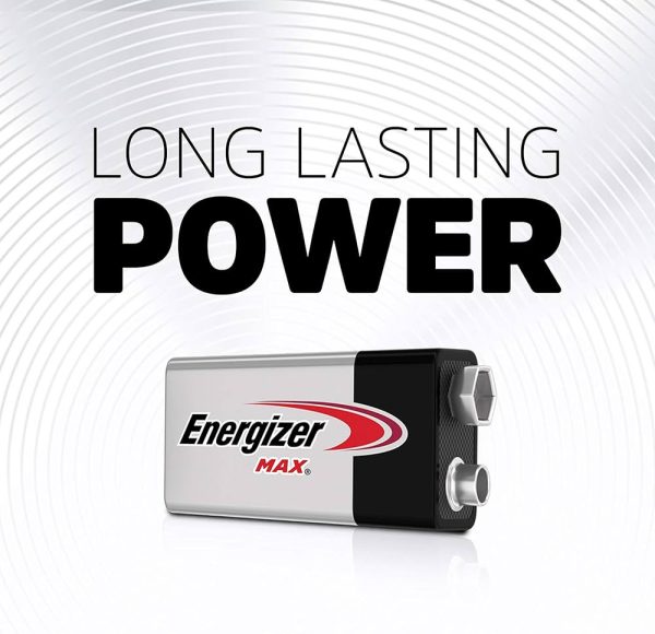 Energizer Max 9V Alkaline Battery