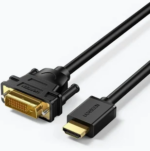 UGREEN HDMI to DVI 2K Cable 1M – Male to Male, Bi-Directional Video Adapter.