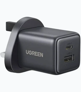 UGREEN USB Fast Charger UK Plug 20W