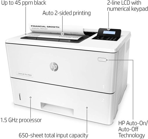 Hp Laserjet Enterprise M501dn Printer