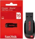 SanDisk SDCZ50-016G-B35	Sandisk Cruzer Blade 16GB