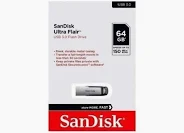 SanDisk Ultra Flair 64GB, USB 3.0 Flash Drive, 150MB