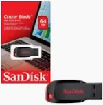 SDCZ50-064G-B35	Sandisk Cruzer Blade 64GB