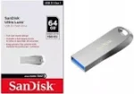 SanDisk Ultra Luxe USB 3.2 Gen 1 Flash Drive 64GB, Up to 300MB