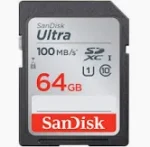 SanDisk Ultra microSDXC 64GB 100MB/s Class 10 UHS