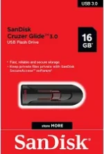 Sandisk Cruzer Glide 3.0 USB Flash Drive 16GB-SDCZ600-016G-G35