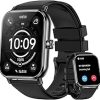QCY S9 Urban GS Smart Watch, Black, Silver Gray