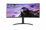 LG 34'' Curved UltraWide™ QHD Monitor(3440 x 1440) resolution-34WQ75C-B