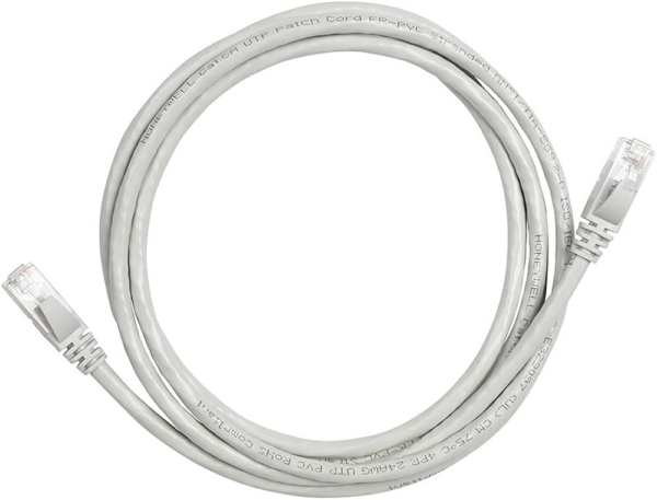 D-Link 1M Cat6A 10G UTP 24 AWG PVC Round Patch Cord White NCB-6AUWHIR1 1