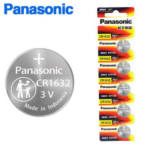 Panasonic CR1632 Lithium Coin Cell Battery – 3V Long-Lasting Power