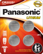 Panasonic CR2025 Lithium Coin Cell Battery – 3V Long-Lasting Power