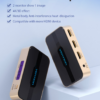Vention 1 In 2 Out HDMI Splitter 4K@30Hz Gold Aluminum Alloy Type