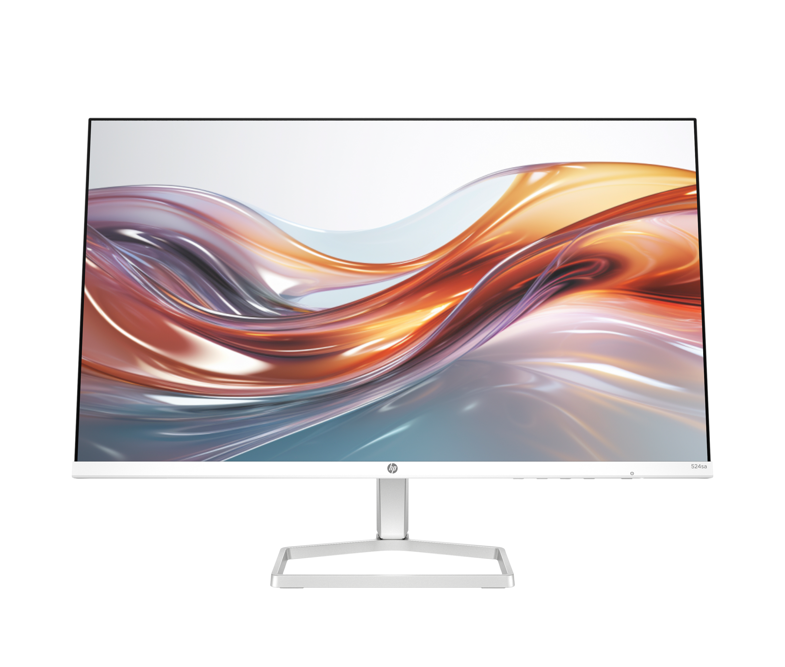 HP 524sa Series 5 23.8" FHD Monitor, Integrated Speakers, White - Model No: 94C36AS - Image 3