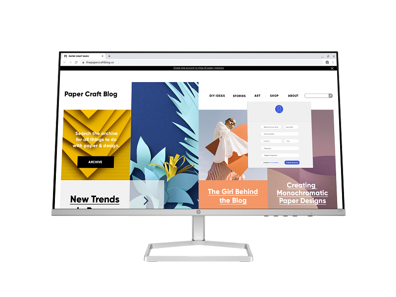 HP 527sf Series 5 27" FHD Monitor 94F44AA
