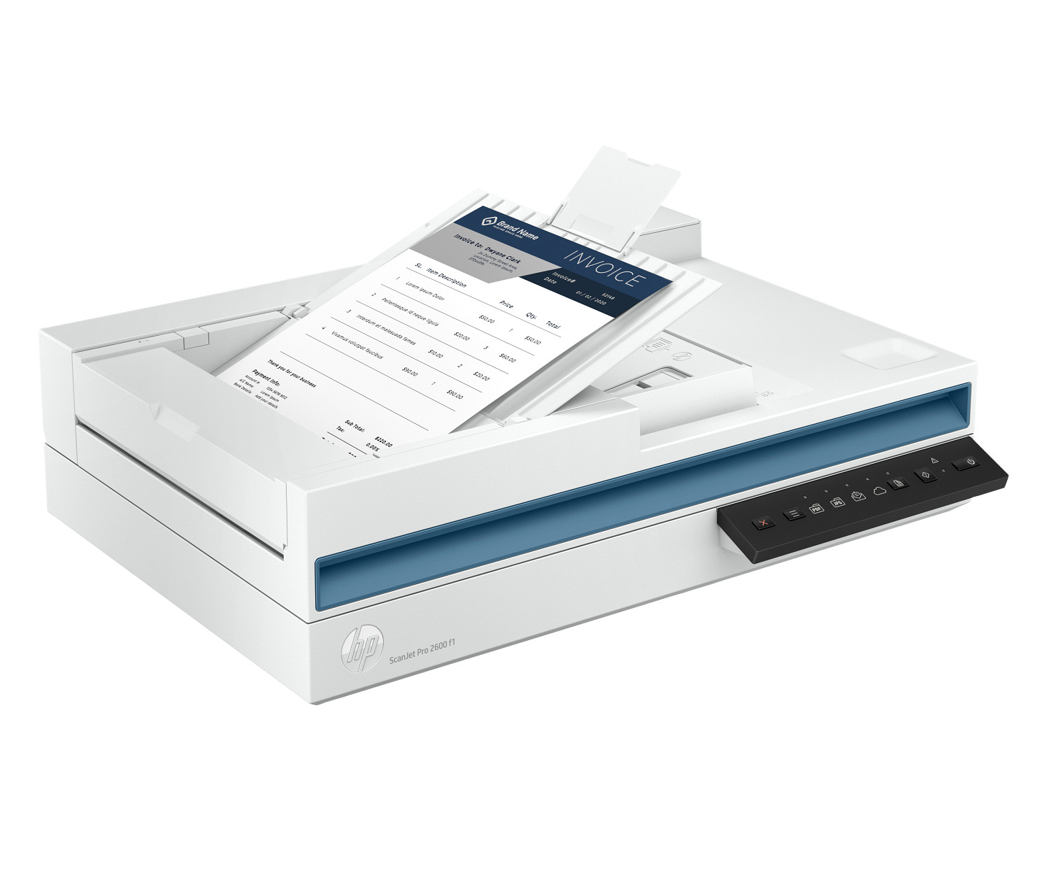 HP ScanJet Pro 2600 f1 Scanner,