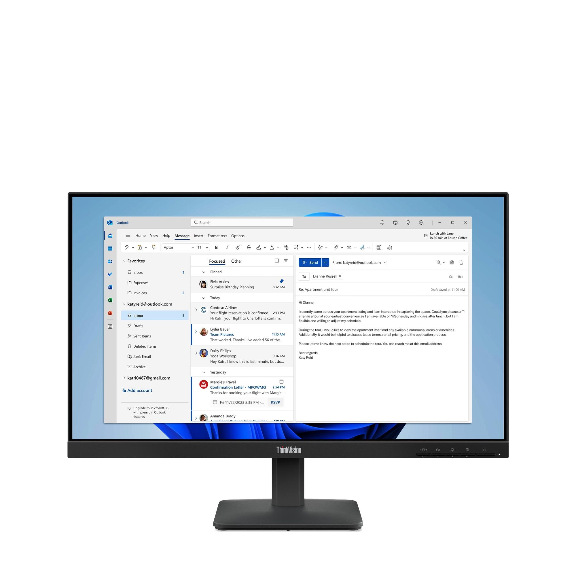 Lenovo ThinkVision S24-4e 23.8" FHD Monitor