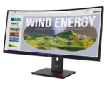 Lenovo ThinkVision T34WD-40 34" Ultrawide QHD Curved Monitor