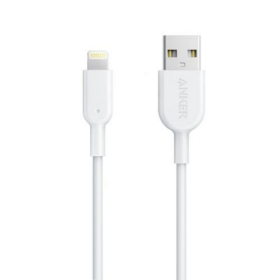Anker PowerLine II with Lightning Connector 3ft White