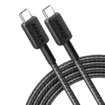 Anker 322 USB-C to USB-C Cable (6ft Braided) Black