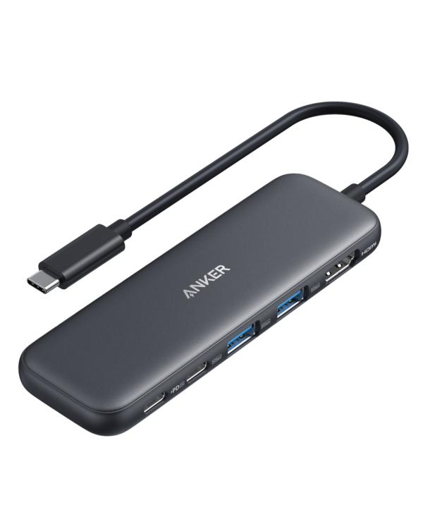 Anker 332 USB-C Hub (5-in-1) Black