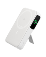 Anker MagGo Power Bank (10K, 30W, Built-in USB-C Cable, Made for Apple Watch) White