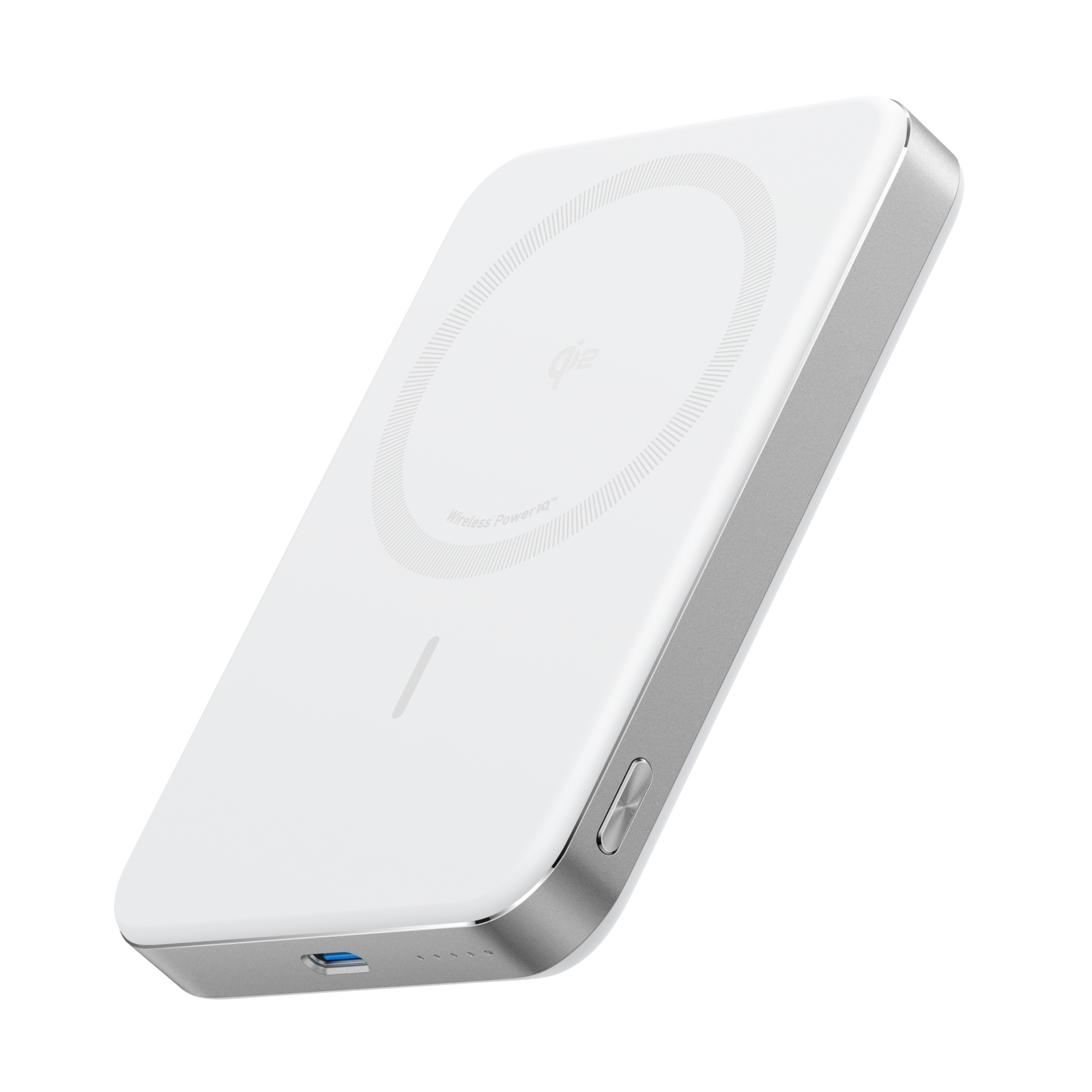 Anker MagGo Power Bank (10K, Magnetic Wireless) White