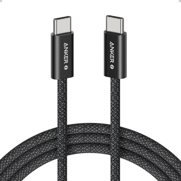 Anker Zolo USB-C to USB-C Cable (1m, 240W) Black
