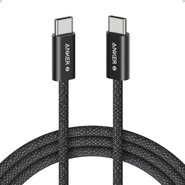 Anker Zolo USB-C to USB-C Cable (1m, 240W) Black