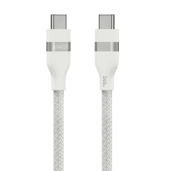 Anker Zolo USB-C to USB-C Cable (1m, 240W) White