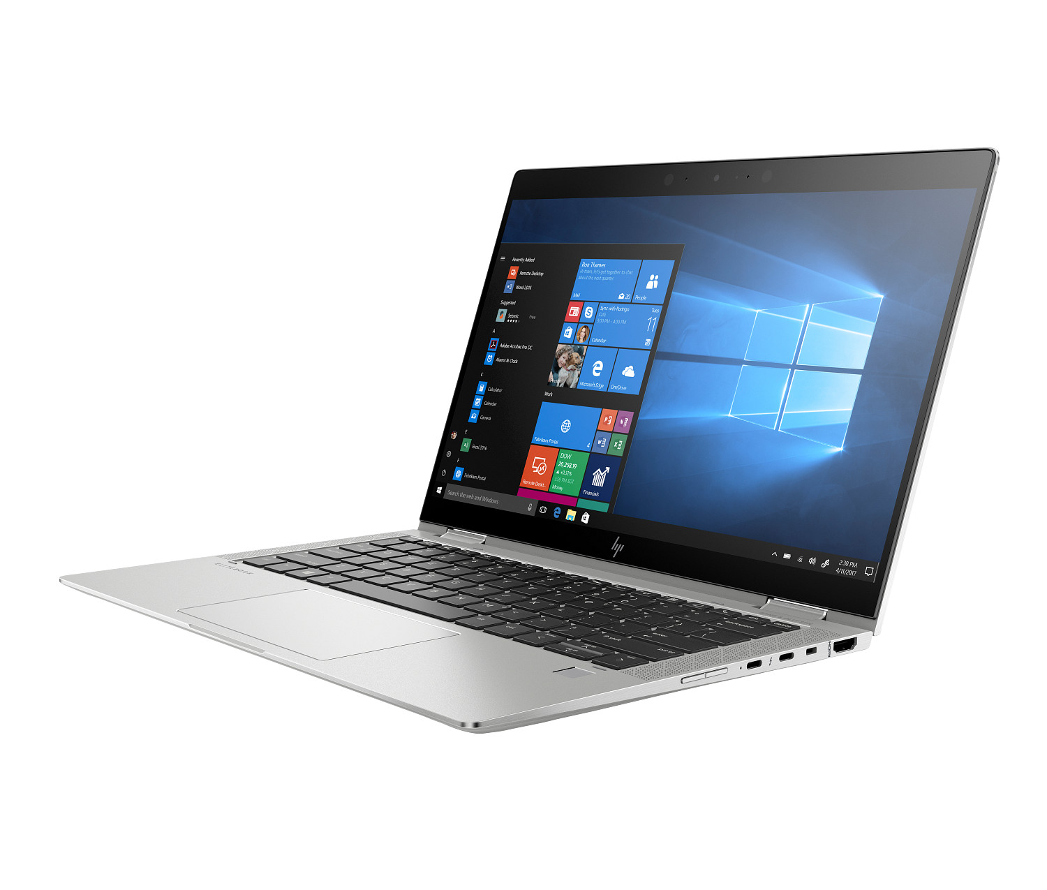 HP EliteBook 1030 G4 X360 2-in-1 Core i7 8th Gen, 16GB Ram, 256GB SSD, Touch (Refurbished) - Image 2