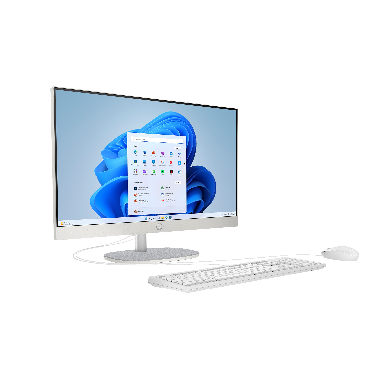 HP ALL IN ONE 24 inch 13th Gen (AV8K9PA), Core Ultra 7, 16GB RAM, 512GB SSD, Touch Screen