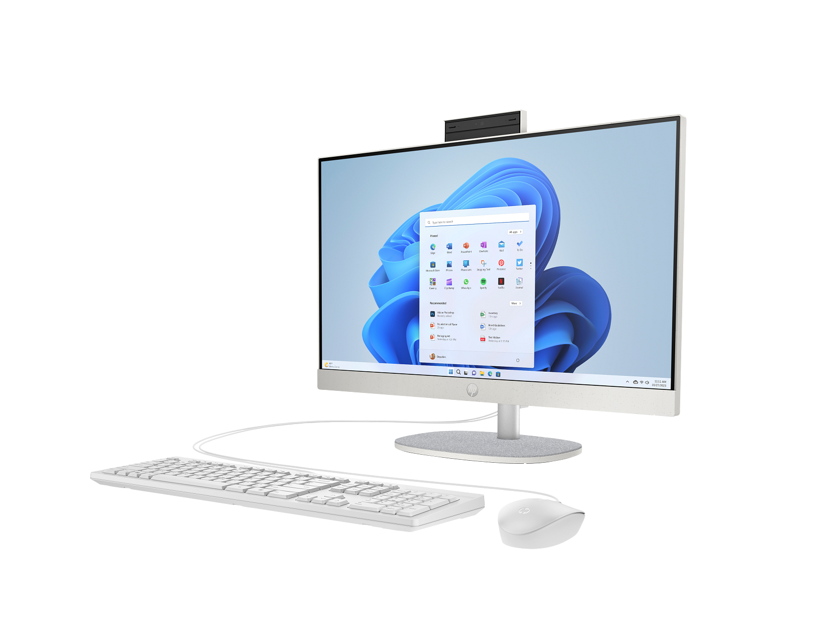 HP ALL IN ONE 24 inch 13th Gen (AV8K9PA), Core Ultra 7, 16GB RAM, 512GB SSD, Touch Screen